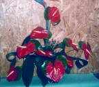 Aranjament Floral in Vas Anthurium