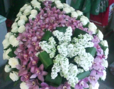 Coroana orhidee, Trandafiri, Liliac